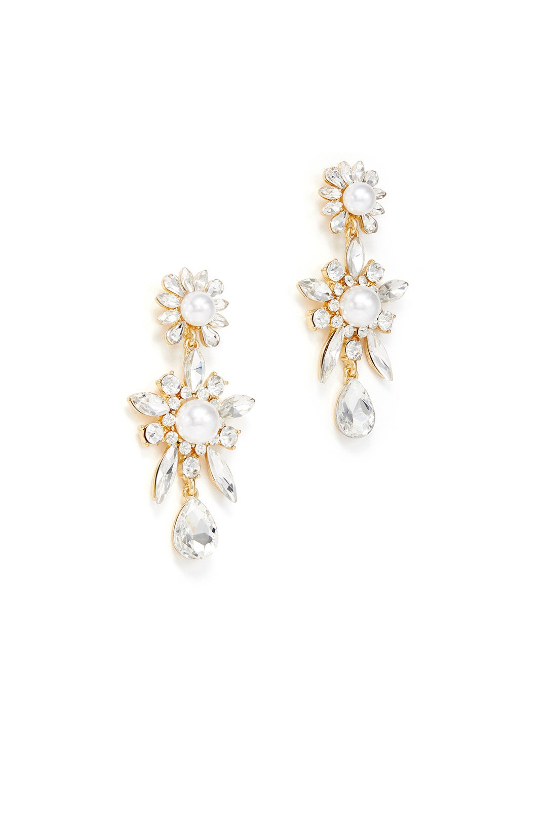 Eye Of Pearl Earrings by Slate & Willow Accessories 1