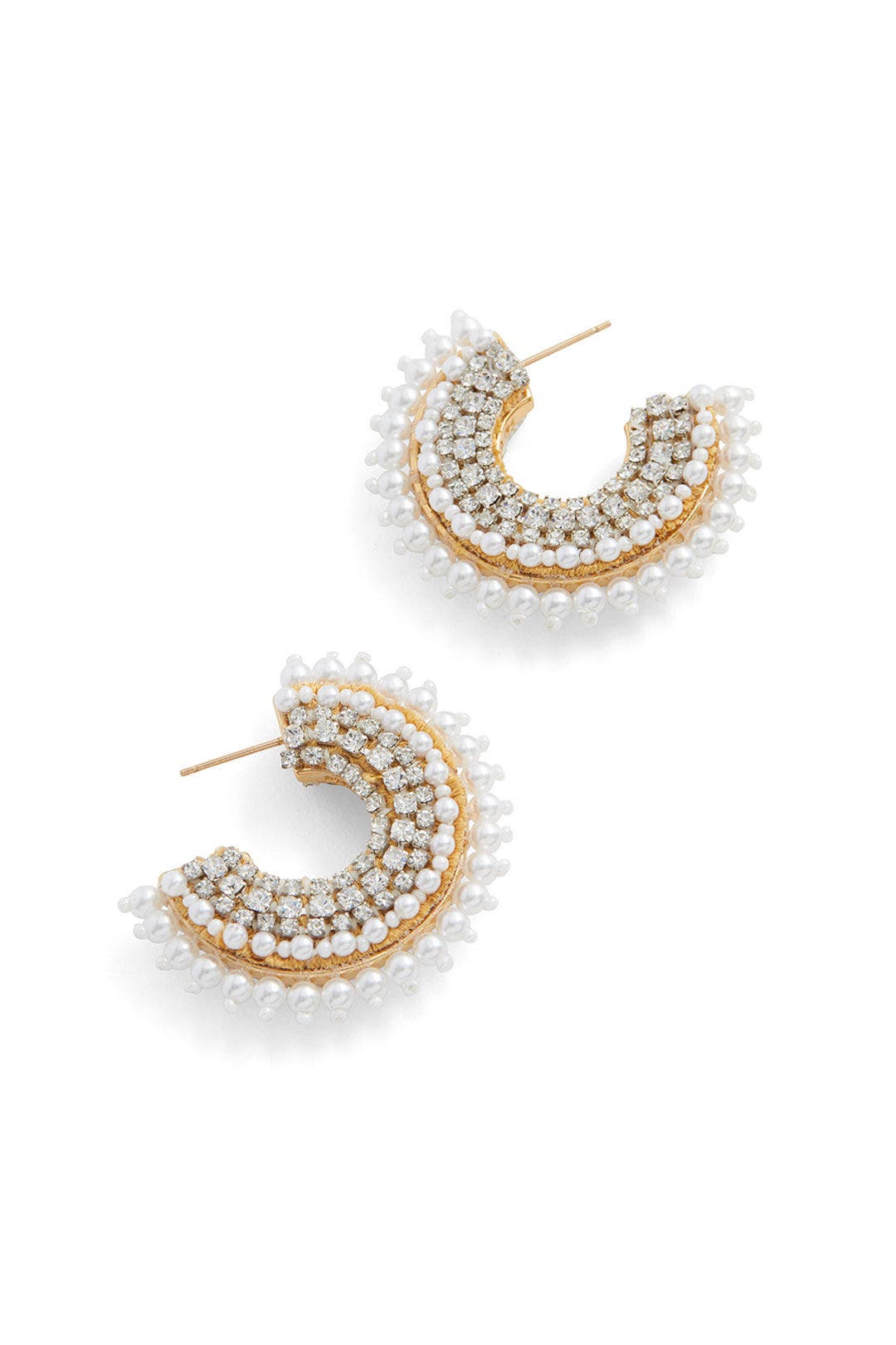 Mini Pearl Fiona Hoops by Mignonne Gavigan 1