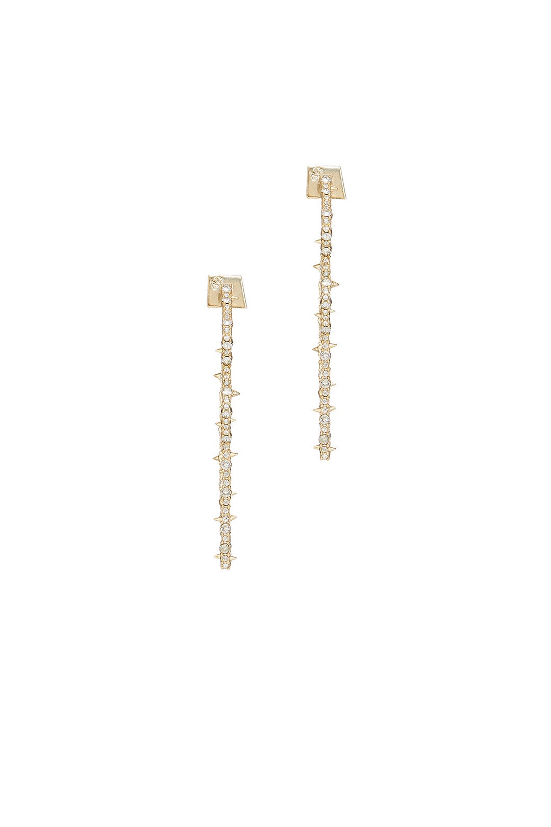 Gold Tulip Hoop Earrings by Alexis Bittar 1