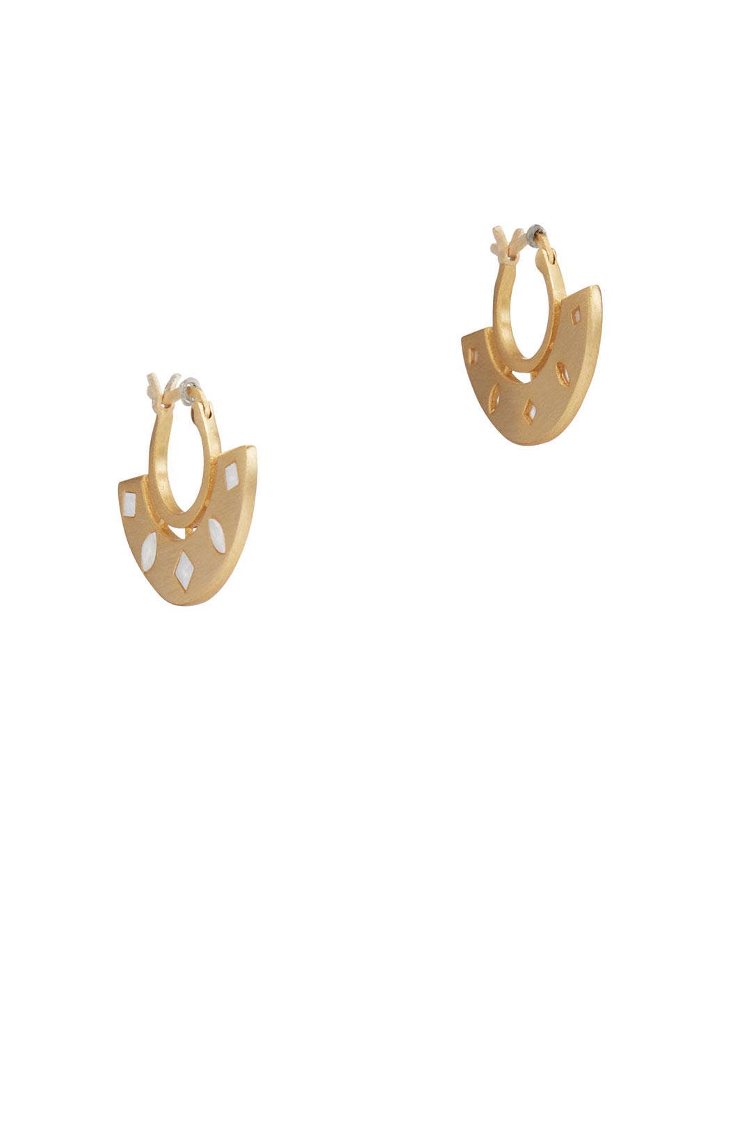 Maya Huggie Earrings by Gorjana Accessories 1