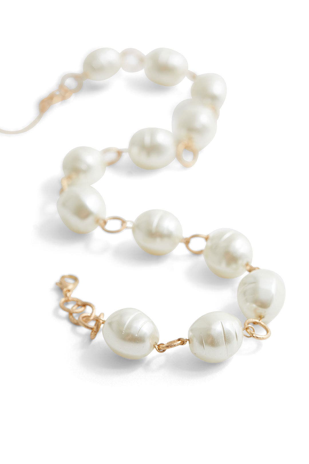 Chunky Pearl Necklace by Slate & Willow Accessories 1