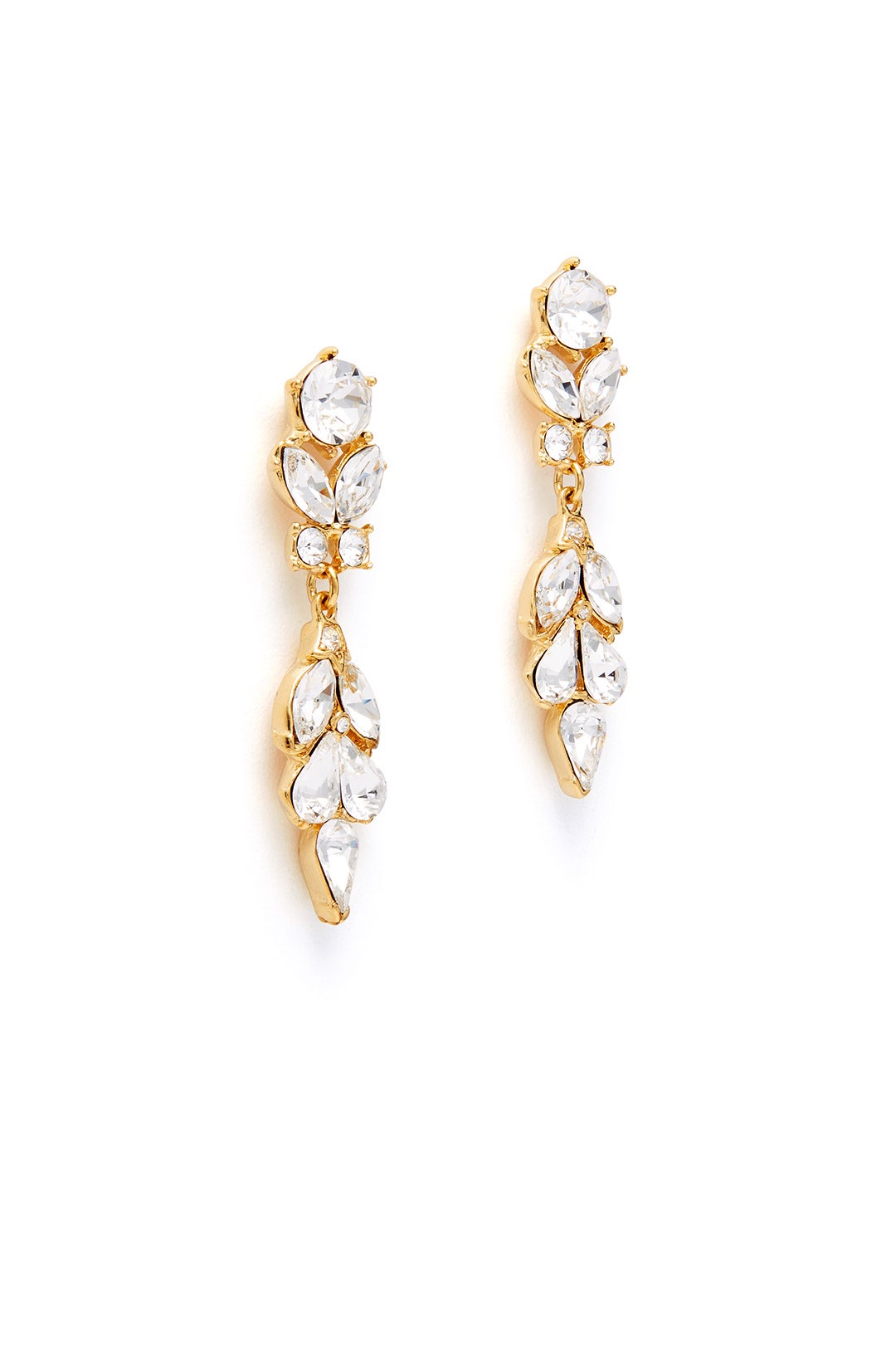 Glint Floral Drop Earrings by Ben-Amun 1