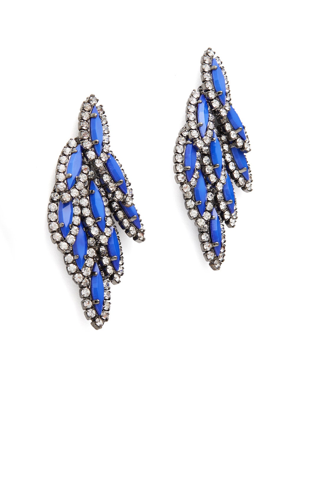 Cobalt Bacall Earrings by Elizabeth Cole 1