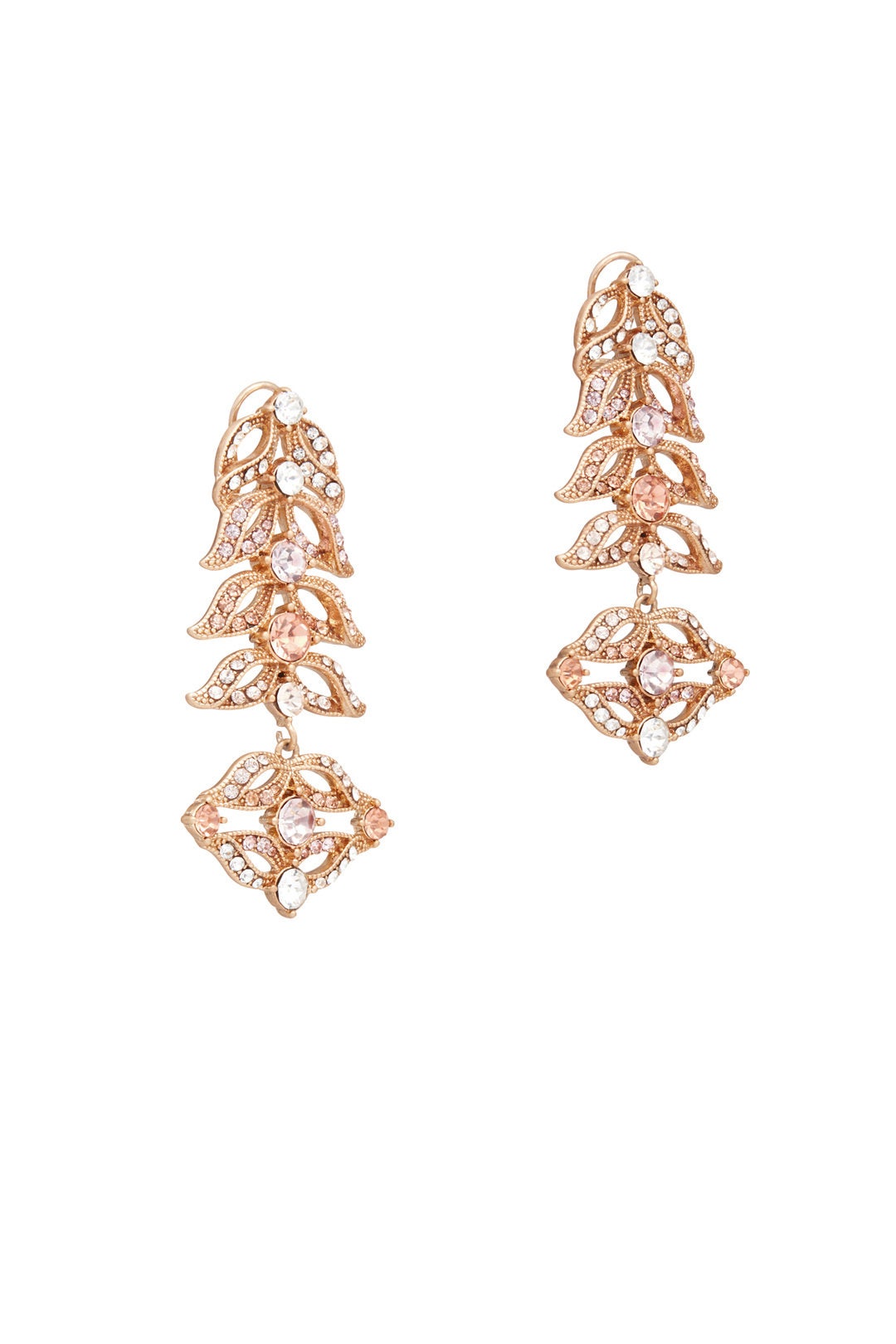 Gold Rococo Statement Earrings by Lulu Frost 1