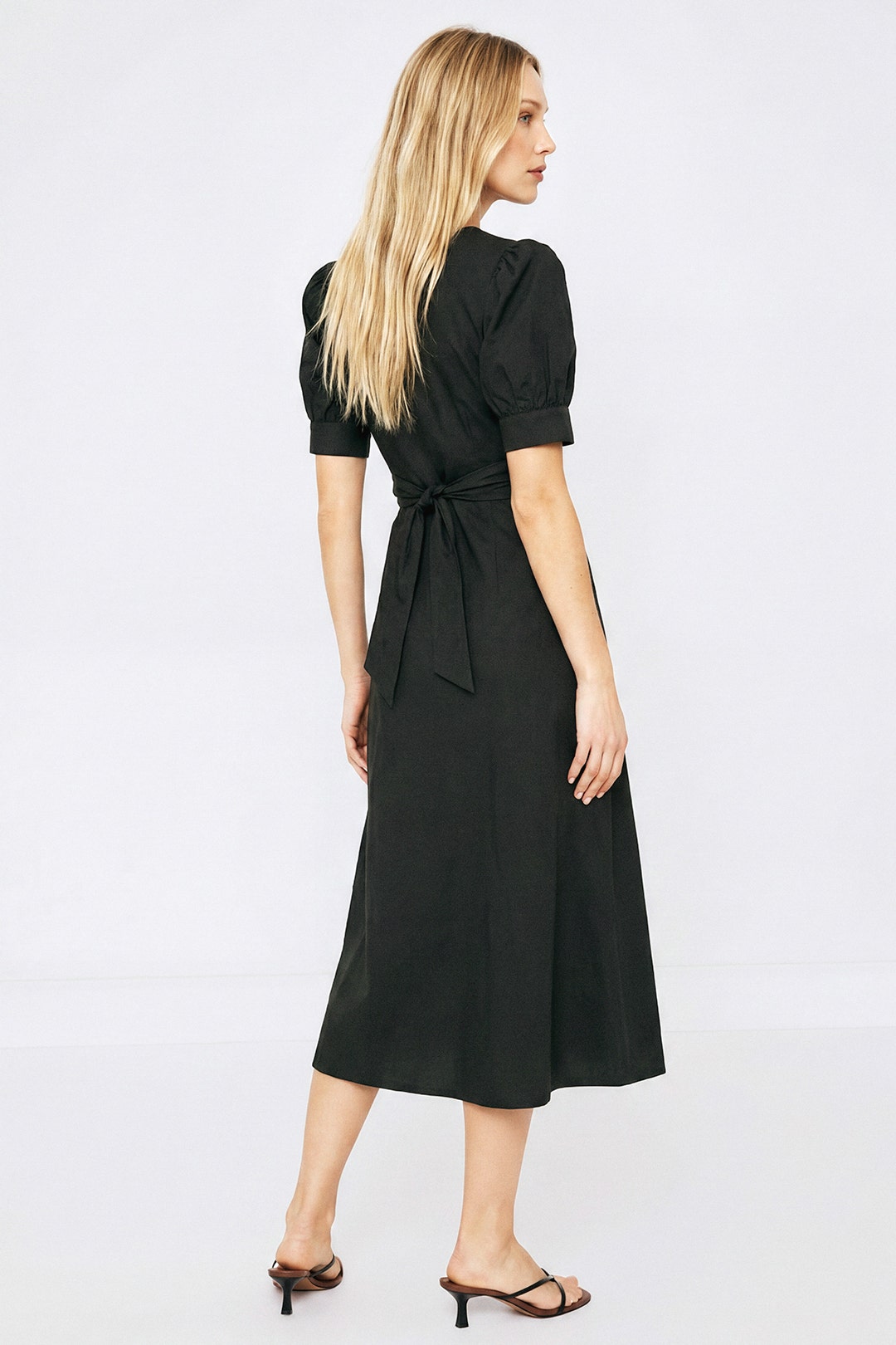 Black Puff Sleeve Dress by Love, Whit by Whitney Port | Rent the Runway Black Puff Sleeve Dress by Love, Whit by Whitney Port | Rent the Runway