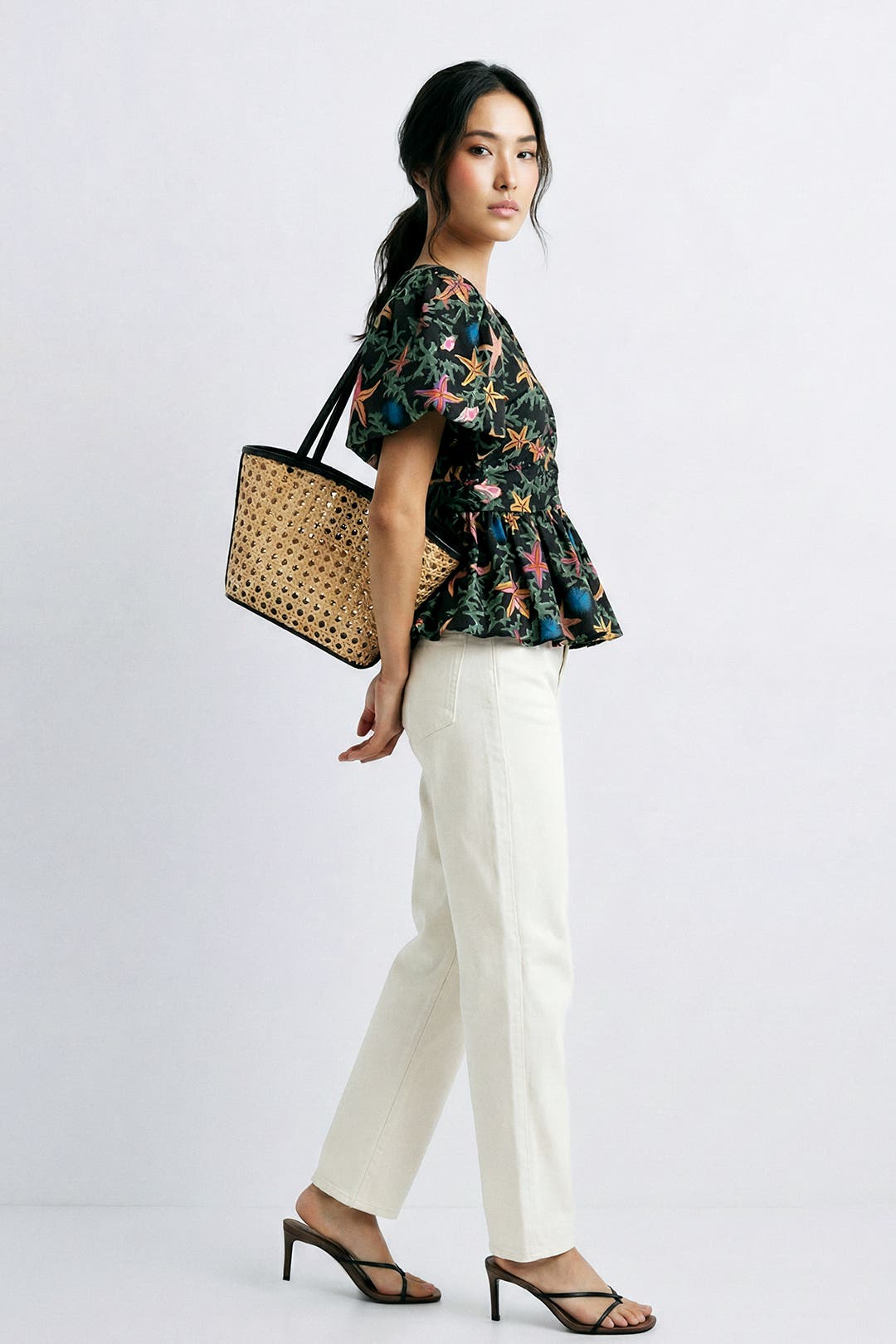 Green Check Boxy Top by MM6 Maison Margiela | Rent the Runway