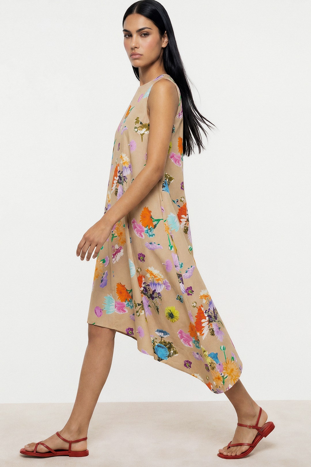 Arya Asymmetrical Dress by Tibi | Rent the Runway